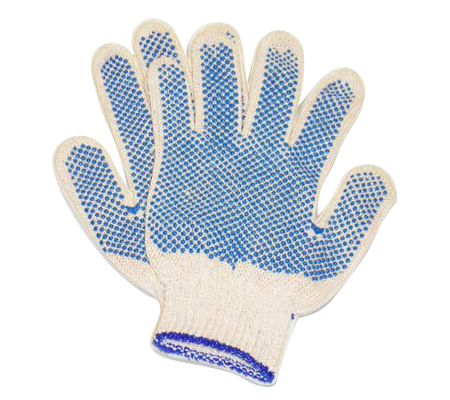 Guantes tejidos jersey moteado