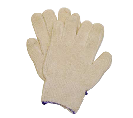 Guantes tejidos terrycloth